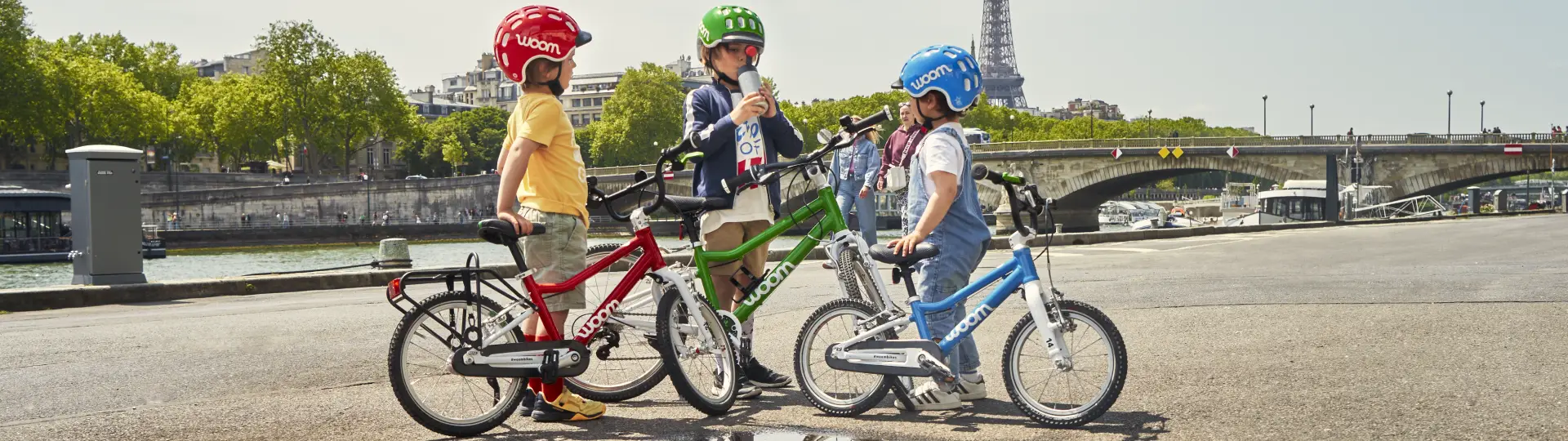 Детский велосипед Woom original 3 G red 16”