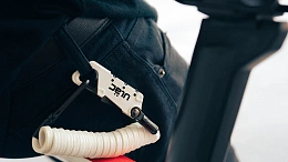 Велосипедный замок Ulac Valkyrie Carabiner Cable Lock Black