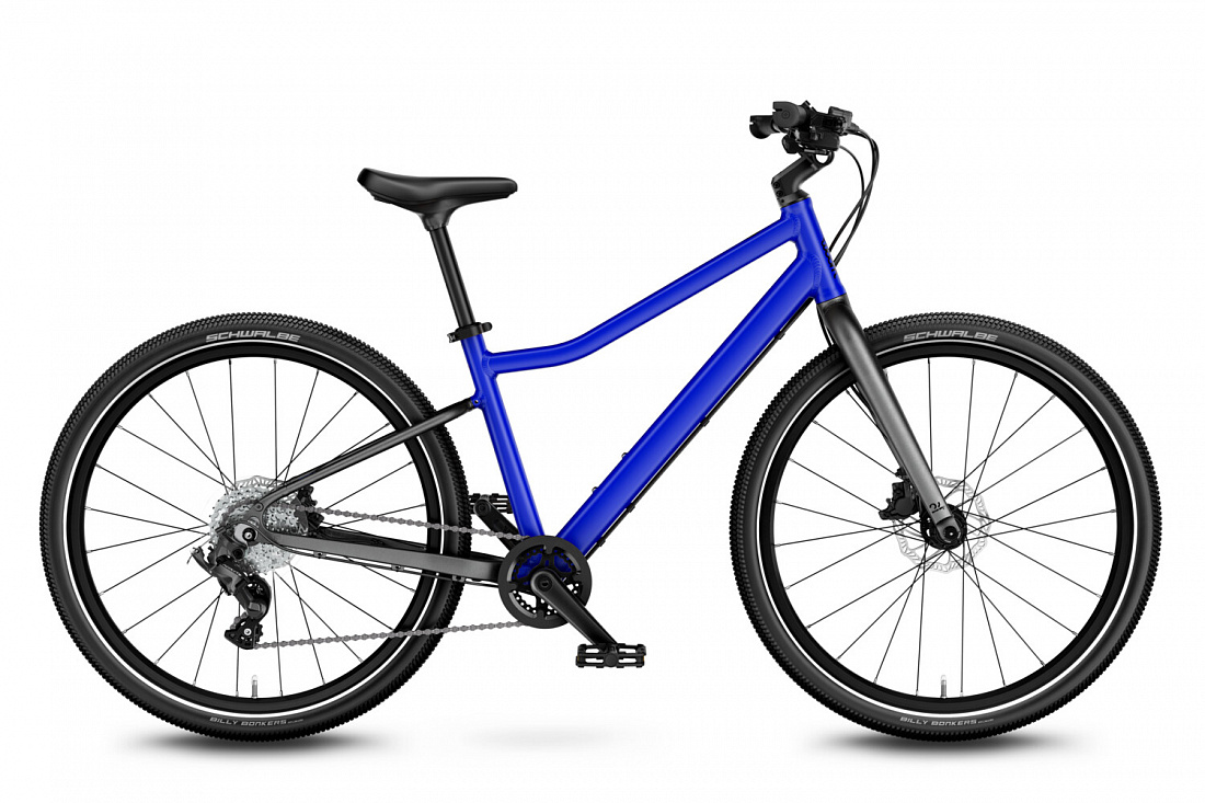 Детский велосипед Woom explore 5 magnetic blue 24”