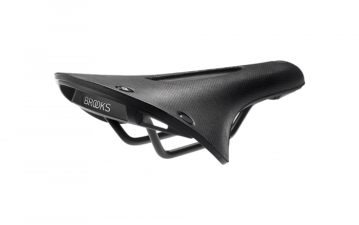 Седло для велосипеда Brooks C19 Carved Cambium Saddle Black