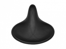 Седло для велосипеда Electra Ergo Saddle w/Elastomers Black (Size XL)