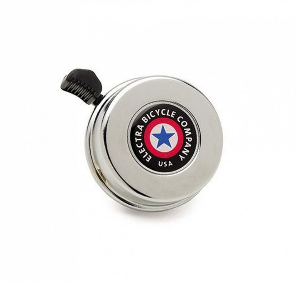 Велосипедный звонок Electra Vintage Bell Star Chrome