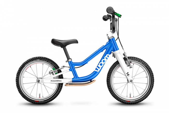 Беговел Woom original 1 PLUS G sky blue 14"