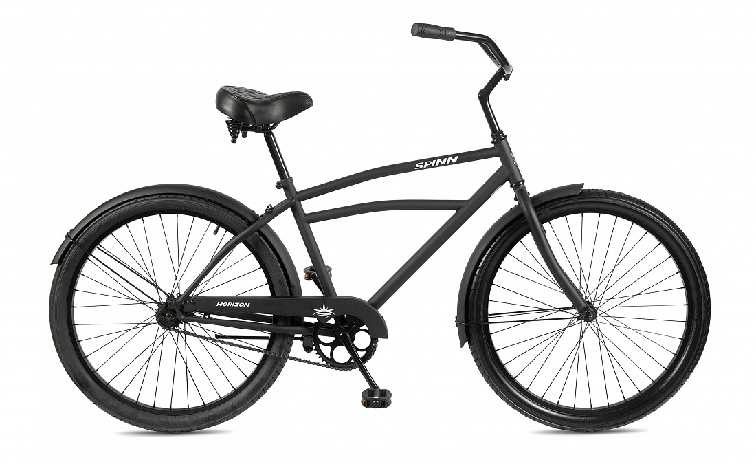 Велосипед круизер Spinn Horizon 1-speed Matte Black (Garage Vintage)