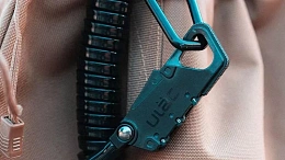 Велосипедный замок Ulac Valkyrie Carabiner Cable Lock Black