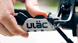 Велосипедный замок Ulac Piccadilly Carabiner Cable Combo Lock Red