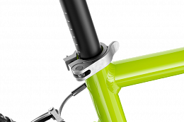 Детский велосипед Woom original 4 G lizard lime 20”