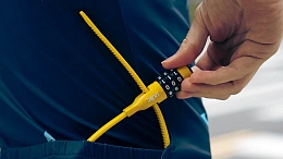 Велосипедный замок Ulac Air Just Z-tie Lock Combo Moss